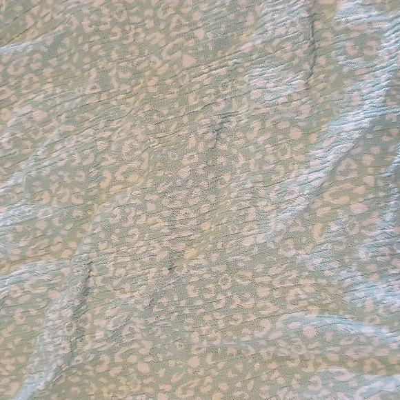 Vine And Love Green And White Dress Size Small - Picture 2 of 4